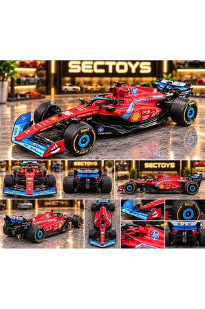 Ferrari Formula 1 Racing Diecast Model Araba Formula Shell Yarış Arabası Model Araba