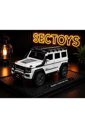 Mercedes-Benz G63 AMG Brabus Diecast Model Araba 1:24 Ölçek Mercedes G63 JİP