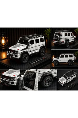 Mercedes-Benz G63 AMG Brabus Diecast Model Araba 1:24 Ölçek Mercedes G63 JİP