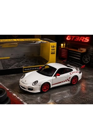 1:26 Ölçek Porsche 911 GT3 RS Diecast Model Araba Açılan Kapılar Porche 911 GT3 RS Araba