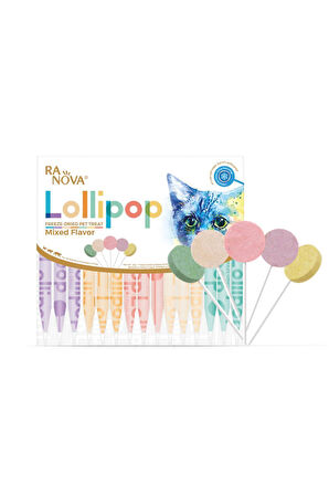 HAYCAN 5'li Malt Destekli Kedi Lolipop'u Kedi Ödülü