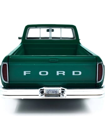 Motormax 1977 Ford F-150 Custom Pickup Yeşil 1/24 Model Araba 