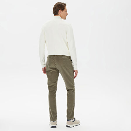 Nautica Erkek Yeşil Kadife Pantolon