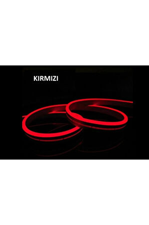 Ct-4555 5mt 12v Kırmızı Neon Led Hortum
