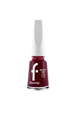 Flormar Quick Dry Hızlı Kuruyan İnce Yapılı & Parlak Bitişli Oje