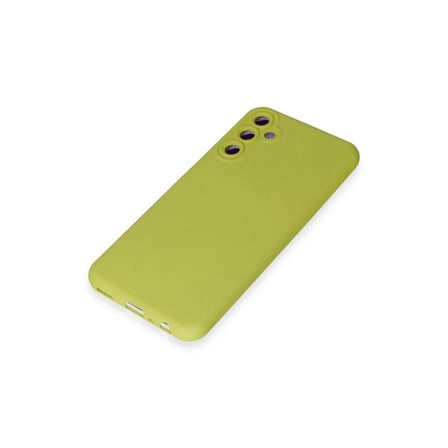 Samsung Galaxy M34 5G Kılıf Nano içi Kadife Silikon - Sarı