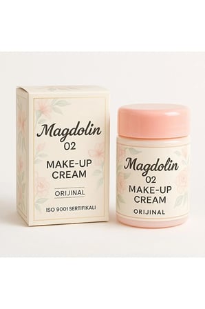Magdolin Chale Make-up Cream 23 Gr 02 Magdolin 02 Numara