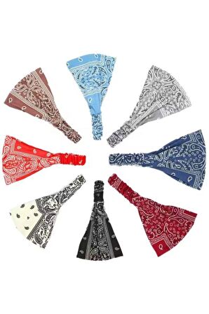 8'li Bandana Set