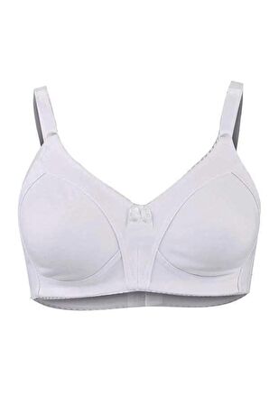 Kadın Beyaz Penye Toparlayıcı Sütyen 351 Slvnbb35