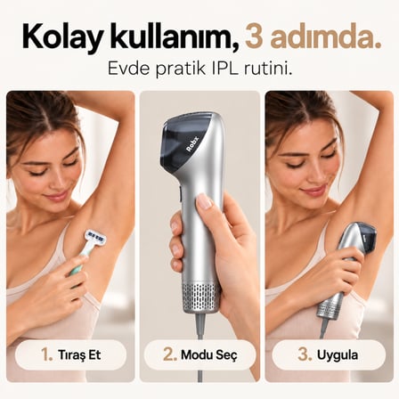 Robx A2030 IPL Sapphire Sogutma 35 joule Ultra Güç Hızlı Etki Çoklu Seri Otomatik Atım Mavi