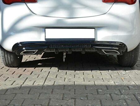 Opel Corsa E Arka Difüzör 2015 ve Sonrası