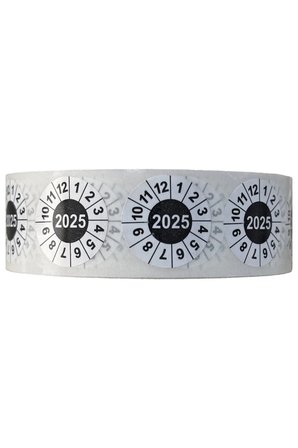 Yangın Tüpü Tarih Etiketi 2025 1000 Adet Araç için Ev için İş Yeri için