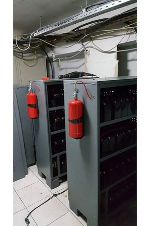 6 kg Pano İçi Otomatik Yangın Söndürme Sistemi Elektrik Panosu Ev Ofis Araç Oto Muayene