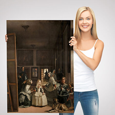Las Meninas-Diego Velázquez Klasik Sanat Kanvas Tablo-5243
