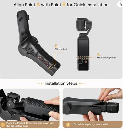 DJI Osmo Pocket 3/4 Koruyucu Kapak