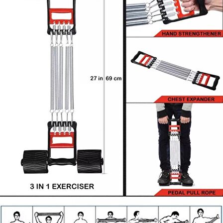 Leyaton 5 Kademe Sertlik Ayarlanabilir Çelik El - Ayak & Göğüs Yayı