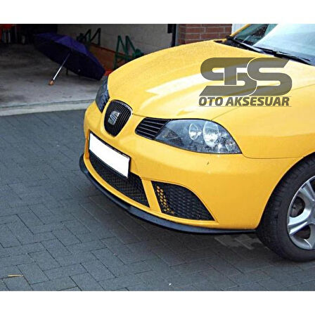 Seat İbiza Mk4 Cupra R Uyumlu Ön Lip Mat Siyah Ön Tampon Lip