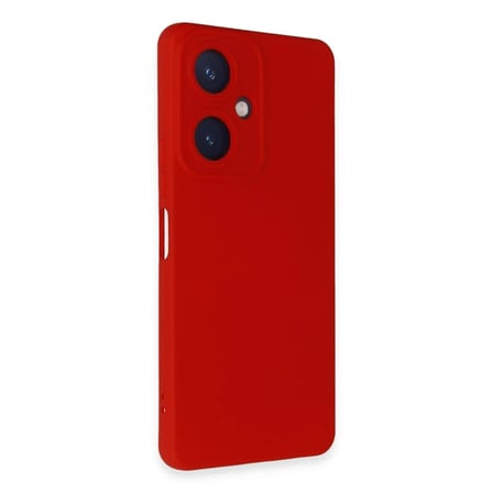Vivo Y27 Kılıf Nano içi Kadife Silikon - Kırmızı