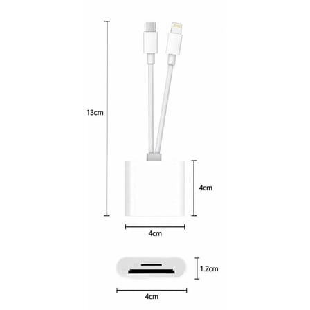 6083 Type-C Lightning Kart Okuyucu Micro SD TF Hafıza Kart Adaptörü Çevirici Çoklayıcı Sdhc