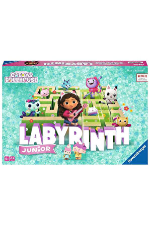 Gabbys Dolhouse Labirent Kutu Oyunu 35 Parça Gabby's Dollhouse Junior Labyrinth Gabby Labirent