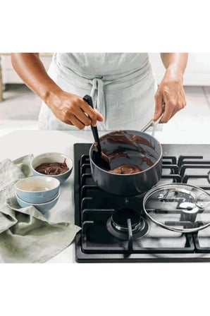  GreenPan 24 cm Cam Kapak | Temperli Cam | Paslanmaz Çelik Kulp | 220°C Fırın Dayanımı |