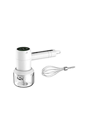 kiwi Kc-8232 2'si 1 Arada Şarjlı Mikser ve Gıda Doğrayıcı Rondo 200 Ml