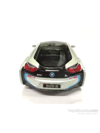 kinsmart bmw i8 - çek bırak 5inch. lisanslı model araba, oyuncak araba 1:36