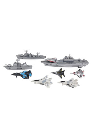 Uçak Gemisi Filo Seti Savaş Gemisi Savaş Uçağı Uçak Fırlatan Gemi Oyuncak Uçak Gemi Seti
