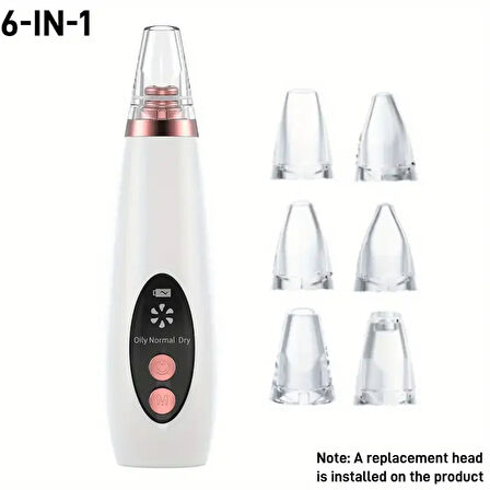 Dijital Göstergeli Siyah Nokta Vakum Cihazı 6 Başlık (5250)