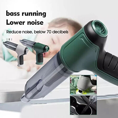 Şarj Edilebilir El Tipi Çok Fonksiyonlu Araç ve Ev Süpürgesi JB-107 (5250)