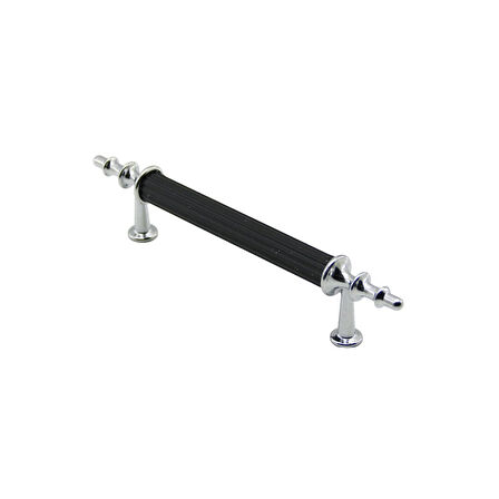 10 ADET KROM - SİYAH BORU KULP 9.6CM (5250)