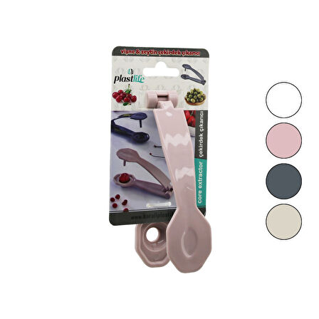 ÇEKİRDEK ÇIKARICI VİŞNE - ZEYTİN VB. RENKLİ PLASTİK (5250)