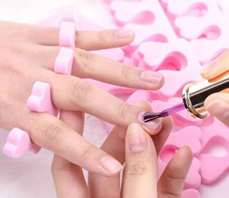 Parmak Ayırıcı Sünger Manikür Pedikür Aparatı 5 ADET (5250)