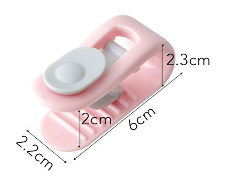 Mandallı Yorgan Sabitleme Klipsi 10 Adet (5250)