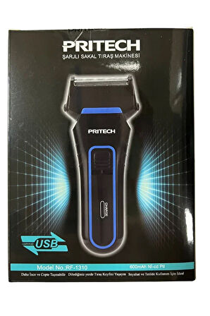 Pritech Şarjlı Sakal Tıraş Makinesi Seyahat RF-1310 (5250)