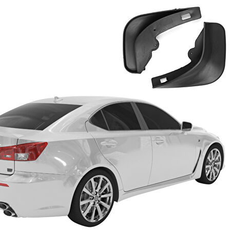 2 Adet Ön veya Arkaya Uygun Çamur Önleyici Paçalık 32 x19 cm (5250)