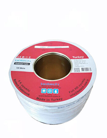 100MT UYDU ANTEN KABLOSU RG 6U (5250)