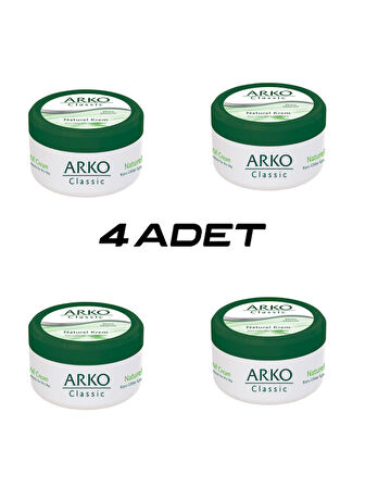 4 ADET ARKO CLASSİC NATUREL EL KREMİ 150ML (5250)