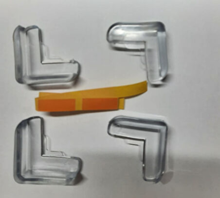 4 lü Masa Sehpa Köşe Koruyucu Silikon- Çocuk Koruma Aparatı (5250)