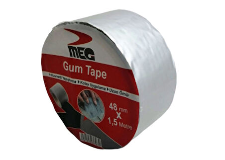 GUM TAPE 48MMX1.5MT SU SIZDIRMAZ SAKIZ TAMİR BANTI (5250)