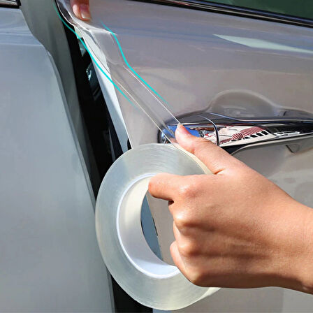 Şeffaf Su Geçirmeyen Dayanıklı Kolay Yapışan Çizilmeye Dayanıklı Oto Darbe Koruyucu Bant (5250)