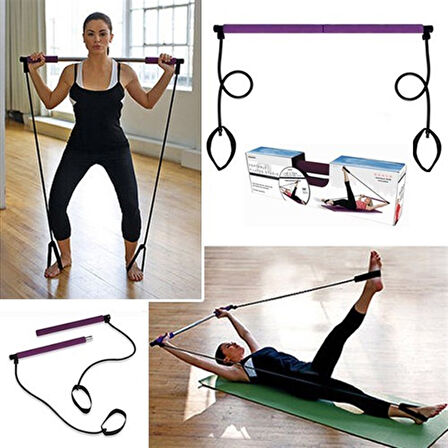 Jimnastik Çubuğu Plates Barı Taşınabilir Spor Ve Egzersiz Aleti (5250)