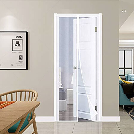 Mıknatıslı Kapı Sinekliği Tül Perde 105 x 205 cm (5250)