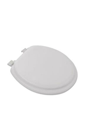 LÜKS BEYAZ YUMUŞAK KLOZET KAPAK PUF (5250)