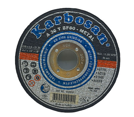 METAL KESİCİ DİSK 115MMX3.0X22 (5250)