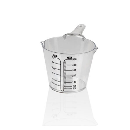 ÇİFT TARAFLI ÖLÇÜ KABI 500ML (5250)