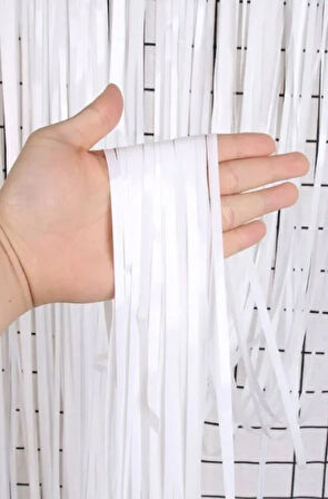Soft Beyaz Renk Duvar ve Kapı Perdesi 90x200 cm (5250)