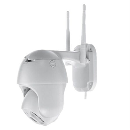 2.0 MP HD Lens İç Dış Mekan Suya Danıklı IP Wifi Network Güvenlik Kamerası Wifi Kamera (5250)