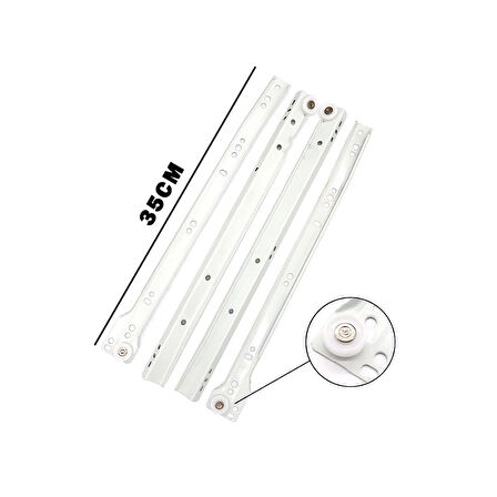 35CM 1 TAKIM ÇEKMECE RAYI (5250)