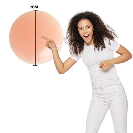 Silikon Göğüs Ucu Kapatıcı Gizleyici Bant Aparat (5250)